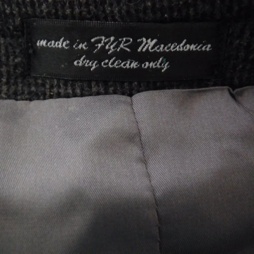 Camel Hair Sport‎ Coat Mens 44R Gianfranco Ruffini Italy Gray Tweed